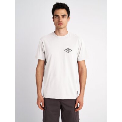 Ανδρική μπλούζα κοντό μανίκι Man T-Shirt Gino STAFF GALLERY 64-003.053 λευκό