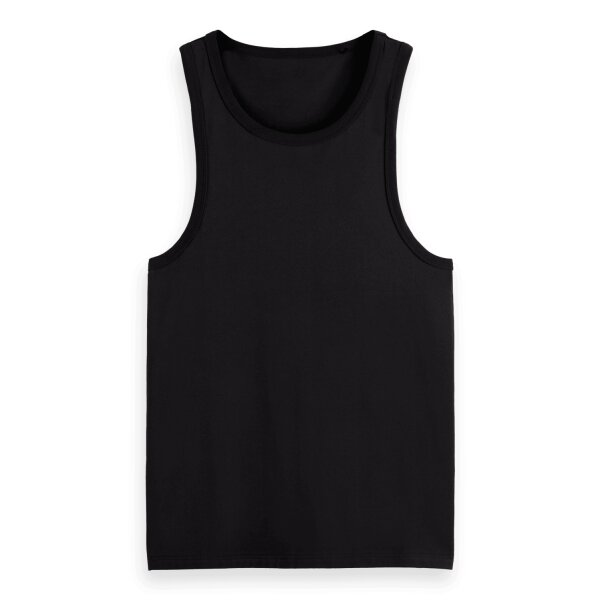 96172842-FNT Ανδρική μπλούζα αμάνυκη SCOTCH&SODA 179190 μαύρο - Image 1