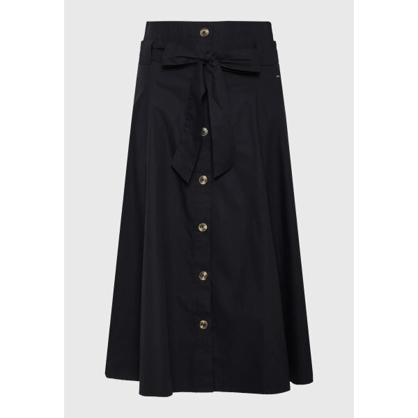 FBL011-101-14_BLACK_6 ΓΥΝΑΙΚΕΙΟ Relaxed fit μίντι φούστα με πιέτες FUNKY BUDDHA  FBL011-101-14 - Image 1