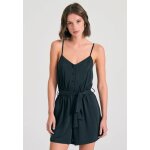 Ολόσωμη φόρμα σορτς με ζώνη από μοντάλ FUNKY BUDDHA FBL011-106-12