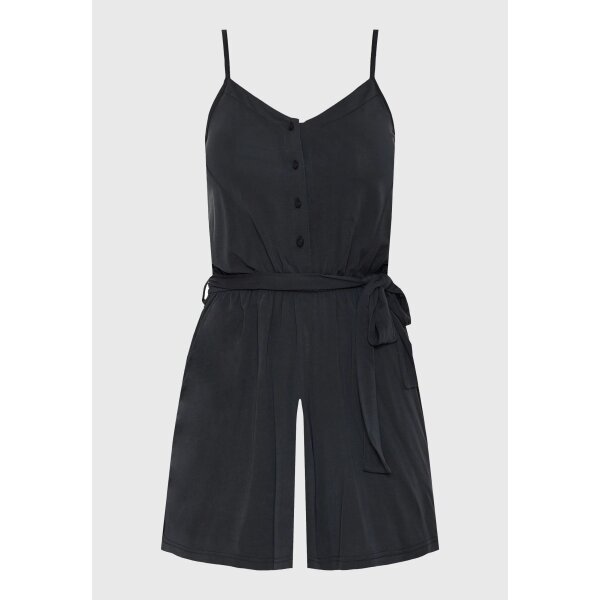 Ολόσωμη φόρμα σορτς με ζώνη από μοντάλ FUNKY BUDDHA  FBL011-106-12 - Image 6