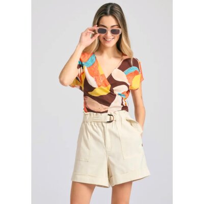 ΓΥΝΑΙΚΕΙΟ ΣΟΡΤΣ OFF WHITE FUNKY BUDDHA FBL011-107-03