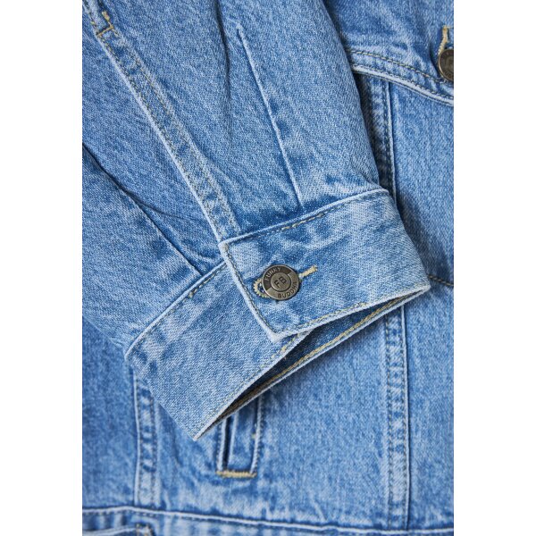 FBL011-161-01_LT_BLUE_8 ΓΥΝΑΙΚΕΙΟ Oversized γυναικείο τζιν μπουφάν FUNKY BUDDHA  FBL011-161-01 - Image 8