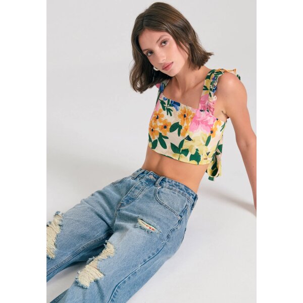 FBL011-165-02_MD_BLUE_2 Γυναικείο loose fit τζιν παντελόνι με σκισίματα FUNKY BUDDHA  FBL011-165-02 - Image 3