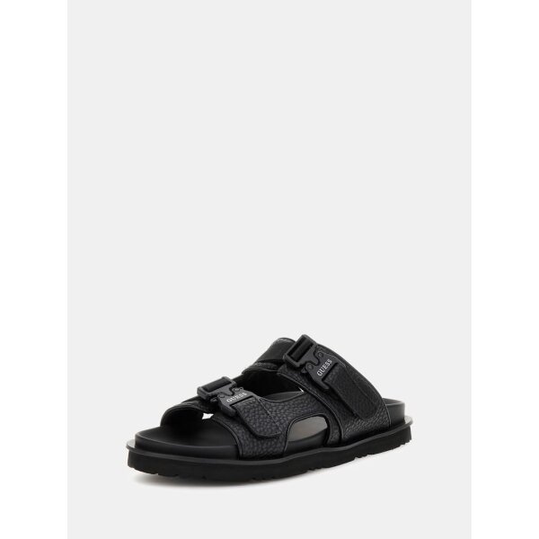 FMJBAHELE03-BLACK Ανδρικό σανδάλι GUESS BAHAMAS - POLYURETHANE FMJBAHELE03 Μαύρο - Image 5