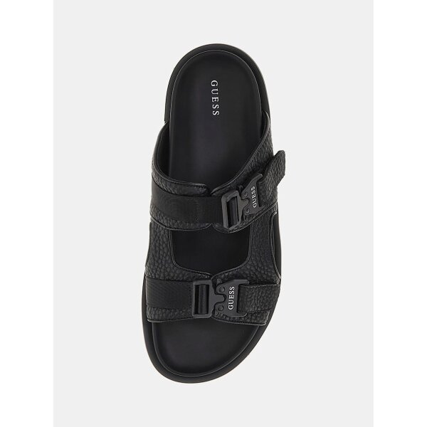 FMJBAHELE03-BLACK-ALT3 Ανδρικό σανδάλι GUESS BAHAMAS - POLYURETHANE FMJBAHELE03 Μαύρο - Image 3