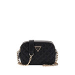 Γυναικεία Τσάντα Guess Καπιτονέ τσάντα χιαστί Giully HWQG8748140-BLA - Image 6