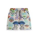 Ανδρικό μαγιό Printed mid-length SCOTCH & SODA 180380 λευκό - Image 2