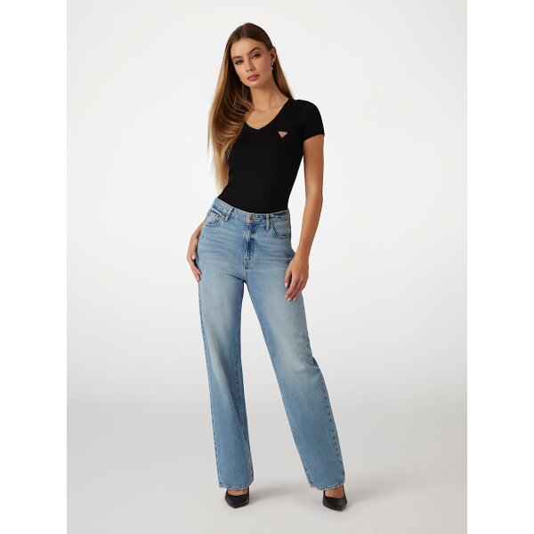 ΓΥΝΑΙΚΕΙΑ ΜΠΛΟΥΖΑ ΜΑΥΡΗ GUESS W2YI45J1314-JBLK - Image 3