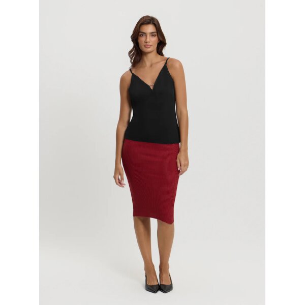 W5GH58WGLD2_JET-BLACK-A996_V4 ΓΥΝΑΙΚΕΙΑ ΜΠΛΟΥΖΑ GUESS W5GH58WGLD2-JBLK - Image 5