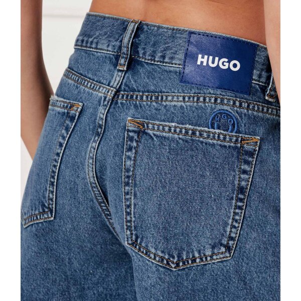 bj252w0000124310026-1 Γυναικέιο Jeans Shorts  Gimusa Loose fit  HUGO 50540565 - Image 2