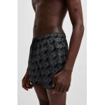Ανδρικό μαγιό Seasonal-print swim shorts with round hem HUGO 50533795 γκρι - Image 3