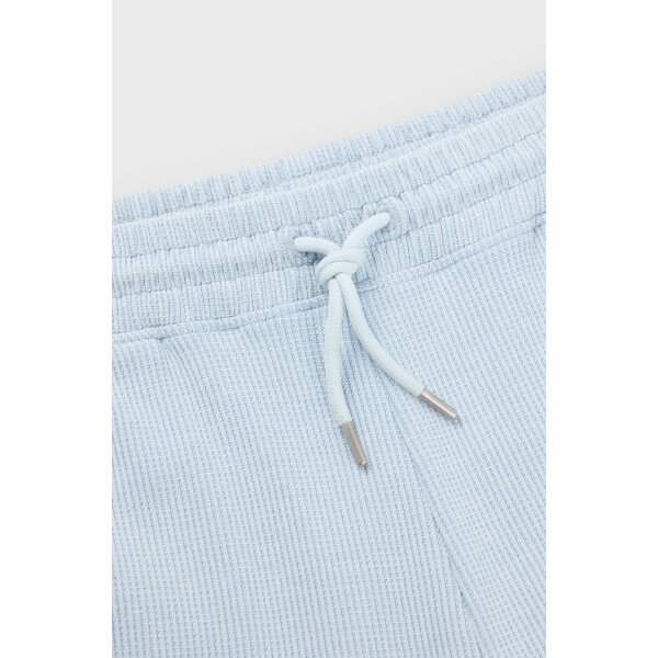 hbeu50534451_487_240 Ανδρική βερμούδα φούτερ in a waffle-structured cotton blend 50534451 γαλάζιο - Image 4