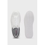Ανδρικό παπούτσι Low-top trainers with stacked logo HUGO 50543867 λευκό - Image 2
