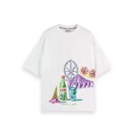 Ανδρική μπλούζα κοντό μανίκι Loose fit front artwork T-shirt - Image 3
