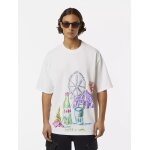 Ανδρική μπλούζα κοντό μανίκι Loose fit front artwork T-shirt