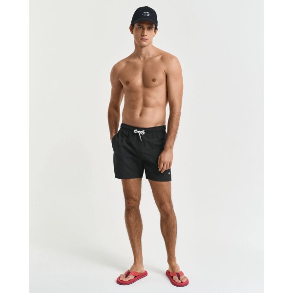 time__1736867406__202501-920016000-005-model-fv-1 Ανδρική Βερμούδα GANT SWIM SHORT 920016000 Μαύρο - Image 3