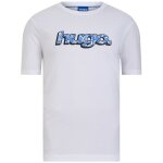 Ανδρική μπλούζα κοντό μανίκι HUGO 50542932 λευκό - Image 4