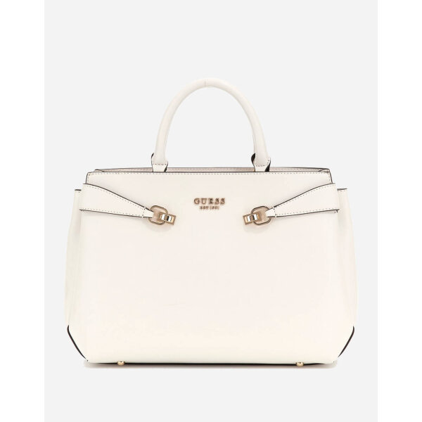 4010AGUES6201315_Ecru_1 ΓΥΝΑΙΚΕΙΑ ΤΣΑΝΤΑ GUESS LORELEI GIRLFRIEND SATCHEL HWVG9639060-BON - Image 1