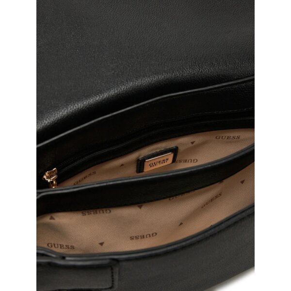 Γυναικεία Τσάντα Μαύρη Guess  Anadela Convertible Xbody Flap HWBG9633210-BLA - Image 3