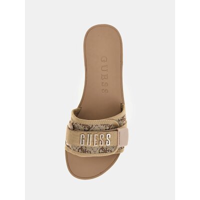 ΓΥΝΑΙΚΕΙΟ Σανδάλι Elyze με λογότυπο 4G GUESS FLJELYLEL19