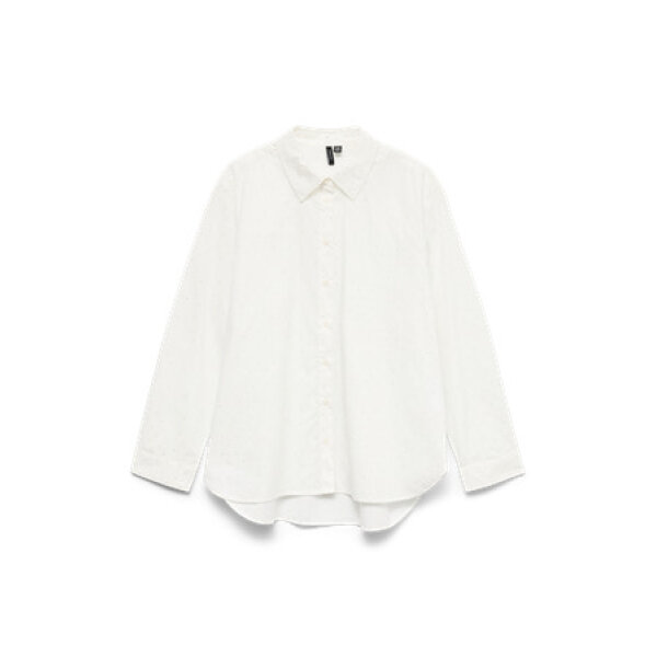 F_10332010_M_4830618_Front ΓΥΝΑΙΚΕΙΟ ΠΟΥΚΑΜΙΣΟ ΛΕΥΚΟ ΜΕ STRASS VERO MODA 10332010 - Image 1