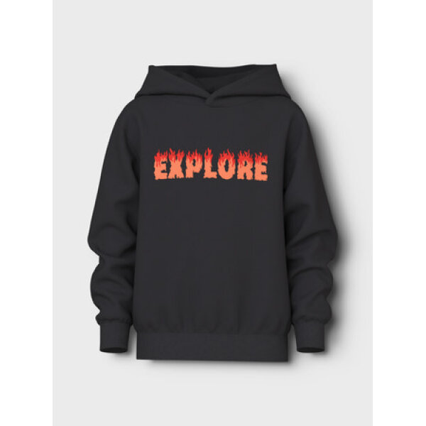 F_13234313_M_4879917_Front ΠΑΙΔΙΚΟ ΦΟΥΤΕΡ ΜΕ ΚΟΥΚΟΥΛΑ ΜΑΥΡΟ ΑΓΟΡΙ NAME IT 13234313 - Image 1