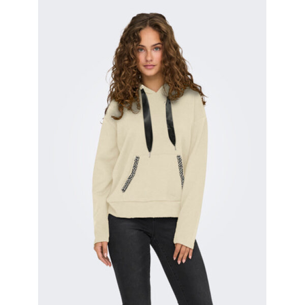 F_15303838_M_4856369_Front ΓΥΝΑΙΚΕΙΑ ΦΟΥΤΕΡ ΕΚΡΟΥ ONLFANCY L/S HOOD STRING SWT ONLY 15303838 - Image 1