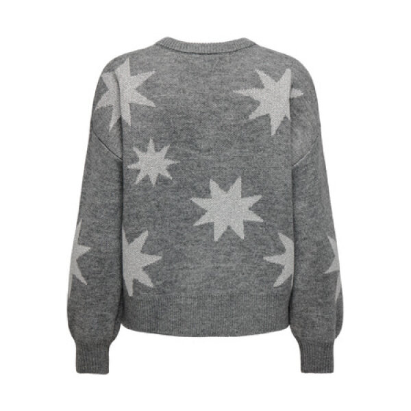 F_15328250_M_4604158_Back ΓΥΝΑΙΚΕΙΟ ΠΟΥΛΟΒΕΡ ΓΚΡΙ ONLY 15328250 - Image 2