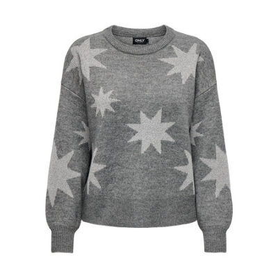 ΓΥΝΑΙΚΕΙΟ ΠΟΥΛΟΒΕΡ ΓΚΡΙ ONLY 15328250