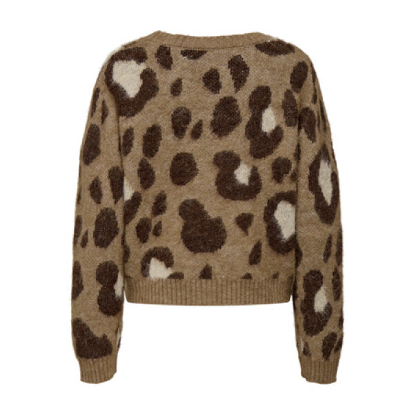 ΓΥΝΑΙΚΕΙΑ ΖΑΚΕΤΑ ΚΑΦΕ ONLEDELIE LIFE LS JQ CARDI V-NECK KNT ONLY 15353090 - Image 2