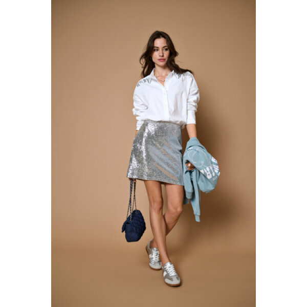 ΓΥΝΑΙΚΕΙΟ ΠΟΥΚΑΜΙΣΟ ΛΕΥΚΟ ONLOREGON LEANA LIFE LS EMBELI SHIRT WVN ONLY 15354862 - Image 1