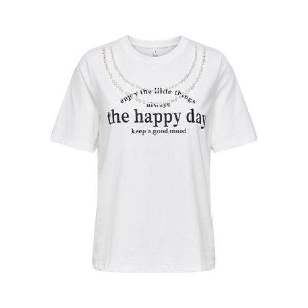 F_15356166_M_4972080_Front ΓΥΝΑΙΚΕΙΑ ΜΠΛΟΥΖΑ ΛΕΥΚΟ "THE HAPPY DAY" ONLJOLLY LIFE S/S BOXY PRINT TOP JRS ONLY 15356166 - Image 1