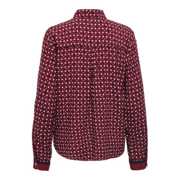 ΓΥΝΑΙΚΕΙΟ ΠΟΥΚΑΜΙΣΟ ΜΩΒ ONLVEDA BORDER L/S SHIRT WVN ONLY 15357487 - Image 2