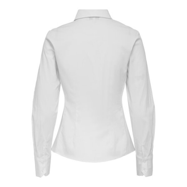 ΓΥΝΑΙΚΕΙΟ ΠΟΥΚΑΜΙΣΟ ΛΕΥΚΟ ONLEBIE LS SLIM-FIT SHIRT WVN ONLY 15357905 - Image 2