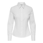ΓΥΝΑΙΚΕΙΟ ΠΟΥΚΑΜΙΣΟ ΛΕΥΚΟ ONLEBIE LS SLIM-FIT SHIRT WVN ONLY 15357905