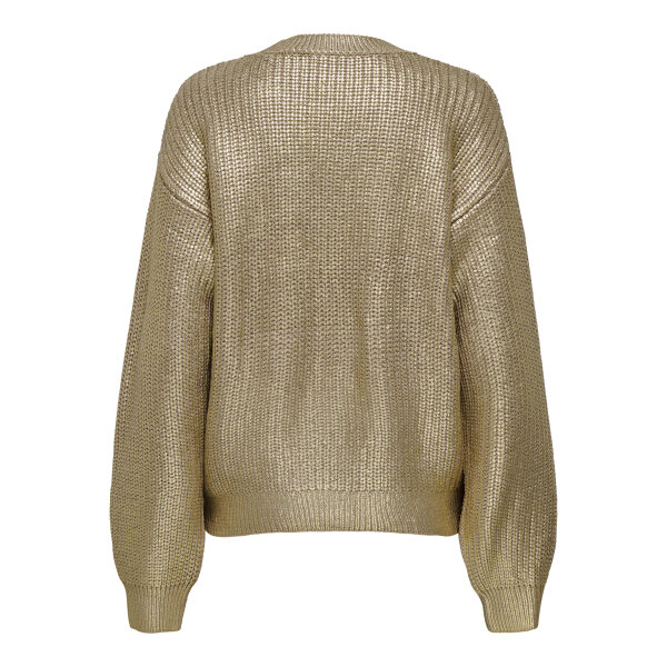 ΓΥΝΑΙΚΕΙΟ ΠΟΥΛΟΒΕΡ ONLKAMA LS FOIL RIB PULLOVER KNT ONLY 15352105 - Image 3