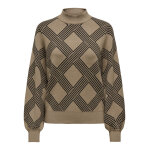 ΓΥΝΑΙΚΕΙΟ ΠΟΥΛΟΒΕΡ ΚΑΦΕ ONLANNY LS JQ O-NECK KNT ONLY 15327635