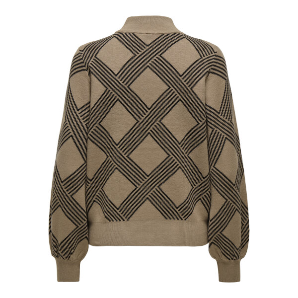 ΓΥΝΑΙΚΕΙΟ ΠΟΥΛΟΒΕΡ ΚΑΦΕ ONLANNY LS JQ O-NECK KNT ONLY 15327635 - Image 2