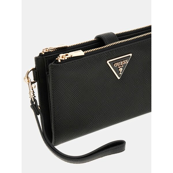 Γυναικείο Μεγάλο Πορτοφόλι Laurel Saffiano GUESS  SWZG8500157-BLA - Image 3