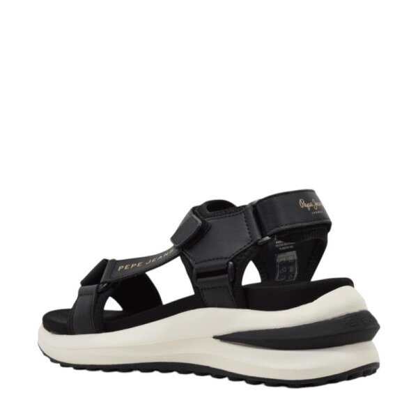 pepe_jeans_pls90707_999_mauro_1_ Γυναικεία πέδιλα Pepe Jeans PLS90707 999 WINSLOVE ACTION 999BLACK μαύρο δέρμα - Image 2