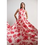 ΓΥΝΑΙΚΕΙΟ ΦΟΡΕΜΑ ΕΜΠΡΙΜΕ ΜΕ HALTER ΛΑΙΜΟΚΟΨΗ DESIREE 08.42069-s - Image 2