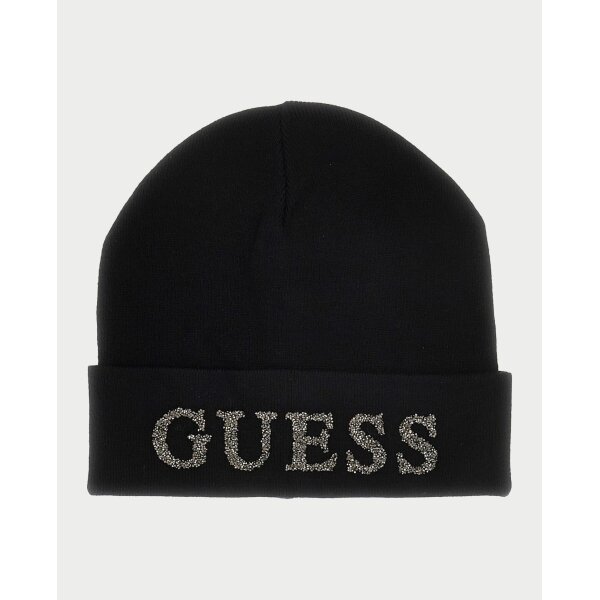 1033---guess---AW5398-POL01BLA ΓΥΝΑΙΚΕΙΟ ΑΞΕΣΟΥΑΡ BEANIE  GUESS AW5398POL01-BLA - Image 1