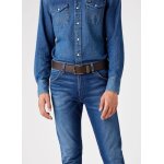 ΑΝΔΡΙΚΗ ΖΩΝΗ ΚΑΦΕ WRANGLER 112125435-BROWN
