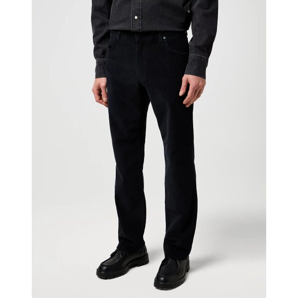 112370723_2 Ανδρικό παντελόνι Corduroy Straight GREENSBORO 112370723-BLACK - Image 1