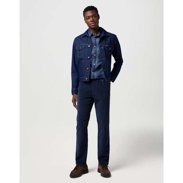 Ανδρικό παντελόνι Corduroy Straight GREENSBORO  112370846-Mood indigo - Image 2