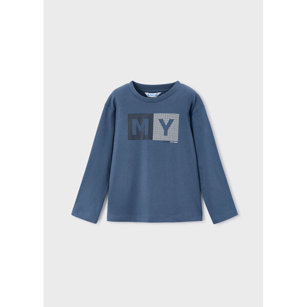 15-00173-081-L-4 ΠΑΙΔΙΚΗ ΜΠΛΟΥΖΑ ΓΚΡΙ ΑΓΟΡΙ MAYORAL 15-00173-081 - Image 1