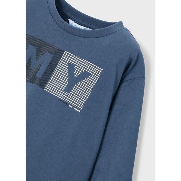 ΠΑΙΔΙΚΗ ΜΠΛΟΥΖΑ ΓΚΡΙ ΑΓΟΡΙ MAYORAL 15-00173-081 - Image 4