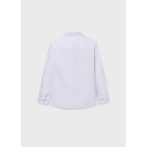 ΠΑΙΔΙΚΟ ΠΟΥΚΑΜΙΣΟ ΛΕΥΚΟ BASIC ΑΓΟΡΙ MAYORAL 15-00874-011 - Image 2