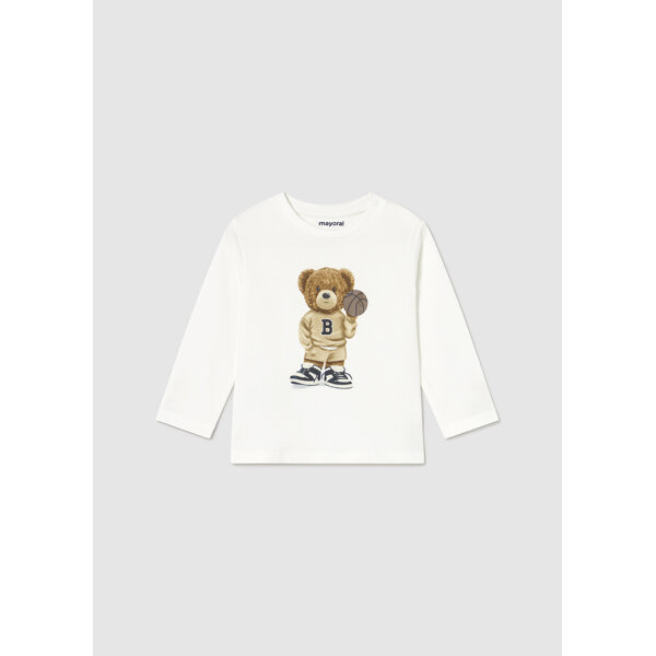 ΠΑΙΔΙΚΗ ΜΠΛΟΥΖΑ  ΑΡΚΟΥΔΑΚΙ ΕΚΡΟΥ ΑΓΟΡΙ MAYORAL 15-02058-082 - Image 1